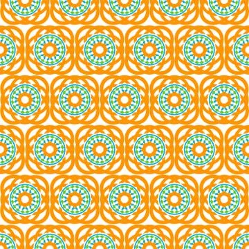 Vector illustration abstract seamless background image texture of geometric s Stock Illustration