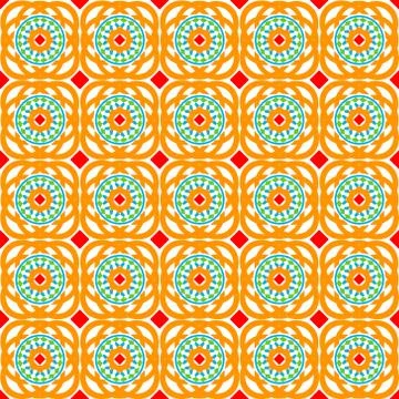 Vector illustration abstract seamless background image texture of geometric s Stock Illustration