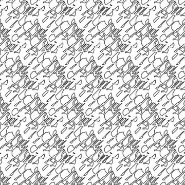 Vector illustration abstract seamless background image texture of geometric s Stock Illustration