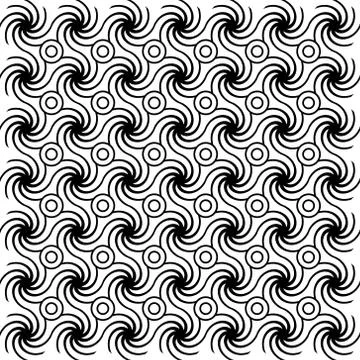 Vector illustration abstract seamless background image texture of geometric s Stock Illustration