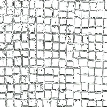 Vector illustration. Abstract Square Repeated as background. Stock Illustration