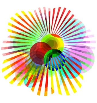 Vector illustration of an abstract sunny background. EPS 10 Stock Illustration