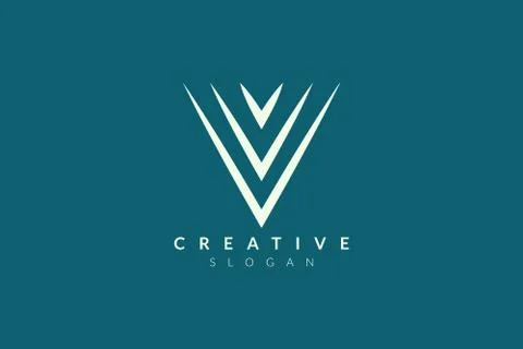 Vector illustration of abstract triangle shape design. Minimalist and simple  Stock Illustration