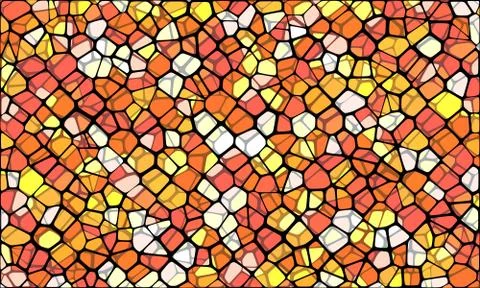 Vector Illustration of abstract vitrage background. Stock Illustration