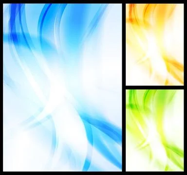 Vector illustration of abstract waves. Vector eps 10 Vector illustration o... Stock Photos