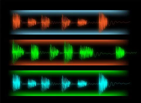 Vector illustration with abstraction Stock Illustration