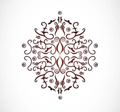 Vector illustration with abstraction. Stock Illustration