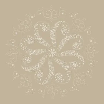 Vector illustration with abstraction. Stock Illustration