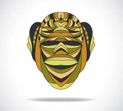 Vector illustration with abstraction. Stock Illustration