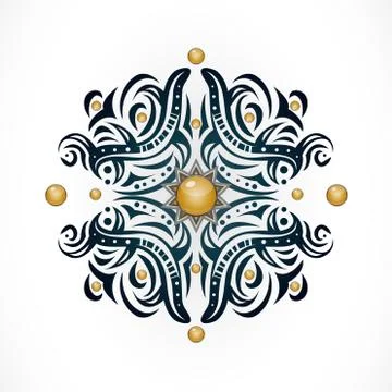 Vector illustration with abstraction Stock Illustration