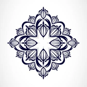 Vector illustration with abstraction. Stock Illustration