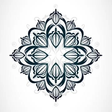 Vector illustration with abstraction. Stock Illustration