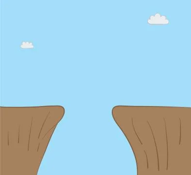 Vector illustration abyss. Hand drawn. Illustrazione stock