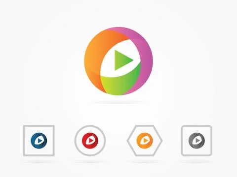 Vector Illustration Arrow icon Next navigation symbol in circle Stock Illustration