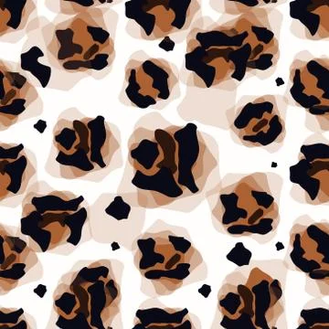 Vector Illustration Art of Leopard Panther Panthera Pardus Linnaeus Skin Pelt Stock Illustration