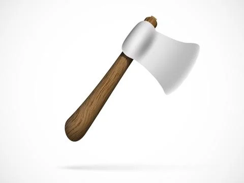 Vector illustration of an ax with Stock Illustration