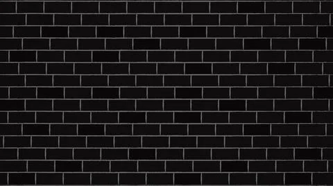 Vector illustration background black brick wall Stock Illustration