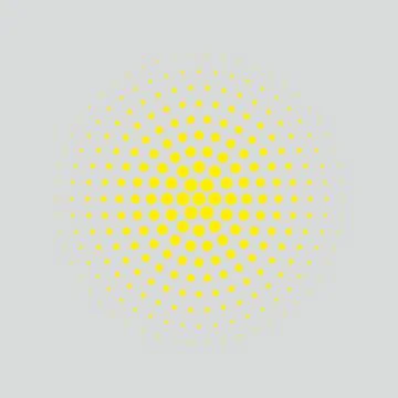 Vector illustration background of halftone design Drawing attention to the cente Stock Illustration