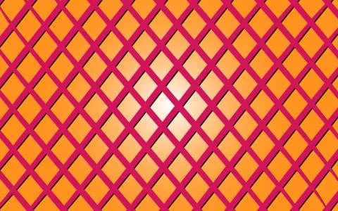 Vector illustration of a background image of a criss-crossed pink lines on an Illustrazione stock