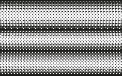 Vector illustration of background with linear black and white bitmap texture. Stock Illustration