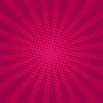 Vector illustration of background in retro style with hafltone effect Stock Illustration