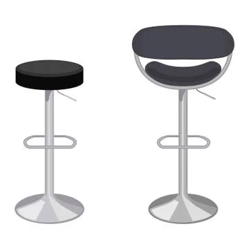 Vector illustration of bar chair Stock Illustration