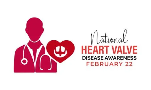 Vector illustration based on the theme of National Heart Valve Disease Awar.. Stock Illustration