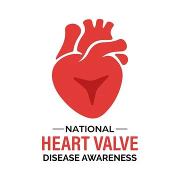 Vector illustration based on the theme of National Heart Valve Disease Awar.. Stock Illustration