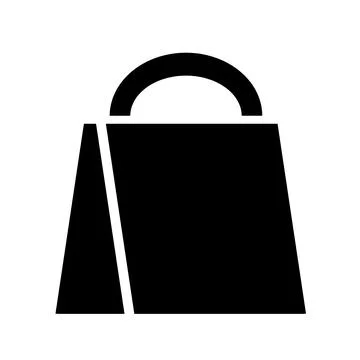 Vector illustration, basket order icon, bags. Stock Illustration