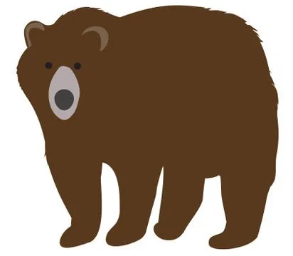 Vector Illustration of a Bear Stock Illustration