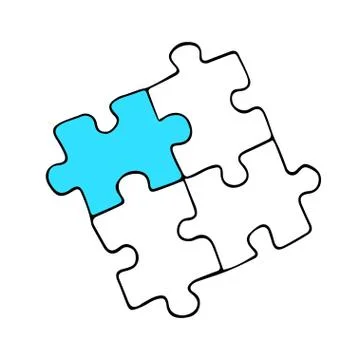 Vector illustration of the behavior of children with autism. World autism Stock Illustration