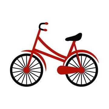 Vector Illustration of Bicycle Design Stock Illustration