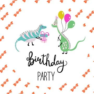 Vector illustration for Birthday Illustrazione stock