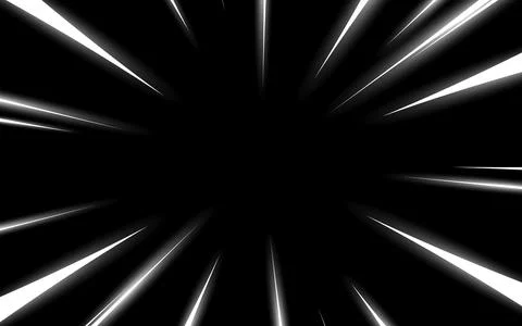 Vector Illustration Black And White Zoom Line Comic Background. 库存插图