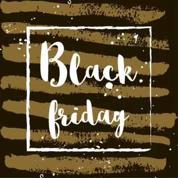 Vector illustration Black Friday Stock Illustration
