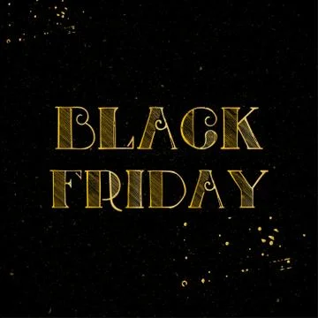 Vector illustration Black Friday Stock Illustration