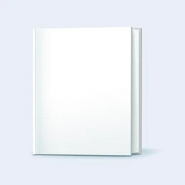 Vector illustration of blank book Stock Illustration