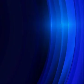 Vector illustration of blue abstract background Stock Illustration
