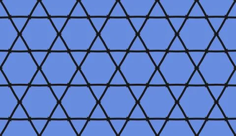 Vector illustration blue geometric abstract background Stock Illustration