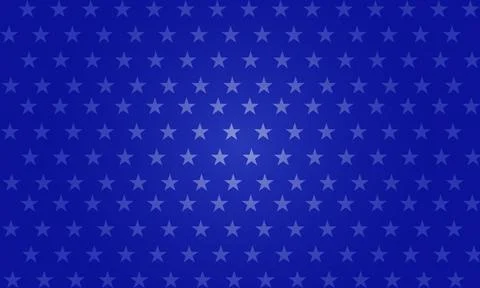 Vector Illustration of blue star background Illustrazione stock
