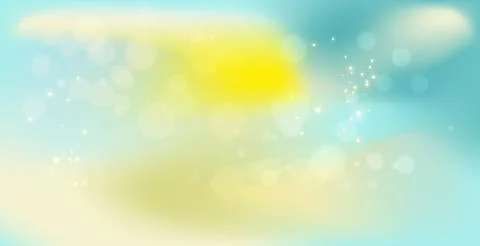 Vector illustration blur bokeh background blue tone color. Stock Illustration