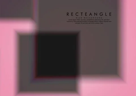 Vector illustration of a blur box with a background color radial gradient イラスト素材