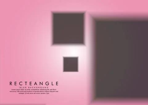 Vector illustration of a blur box with a background color radial gradient イラスト素材