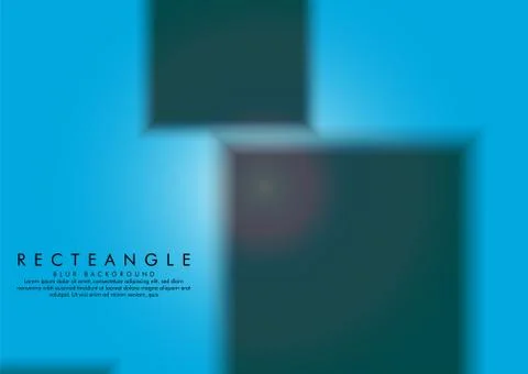 Vector illustration of a blur box with a background color radial gradient イラスト素材