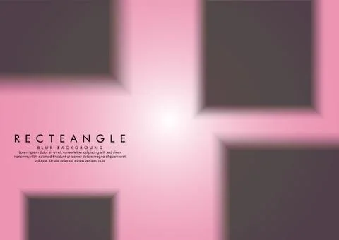 Vector illustration of a blur box with a background color radial gradient イラスト素材