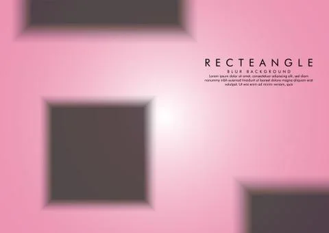 Vector illustration of a blur box with a background color radial gradient 库存插图