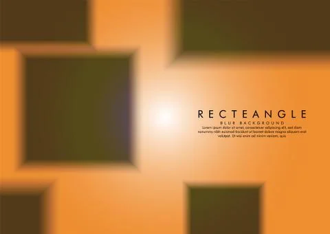 Vector illustration of a blur box with a background color radial gradient イラスト素材