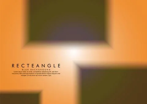 Vector illustration of a blur box with a background color radial gradient Stockillustratie