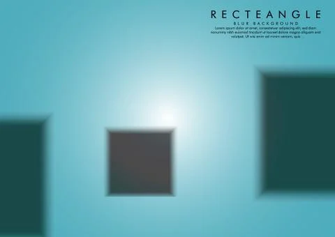 Vector illustration of a blur box with a background color radial gradient 库存插图