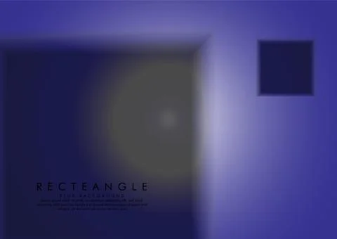 Vector illustration of a blur box with a background color radial gradient Stockillustratie